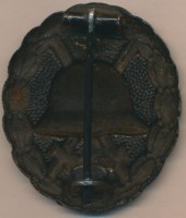 Нагрудный знак За ранение, черная степень 