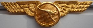 Нагрудный знак Qantas 