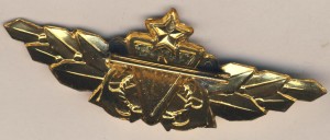 Нагрудный знак Специалист 1 класса дунайской флотилии 