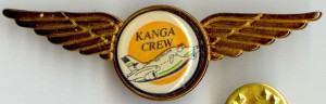 Нагрудный знак Australian Airlines Defunct Kanga Crew 