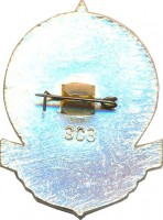 Нагрудный знак Планерист Инструктор ДОСААФ 3 степени  