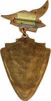 Нагрудный знак Первенство области Белорусской ССР. ДСО Буревестник. 1960 