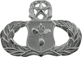 Badge Master meteorologist badge 