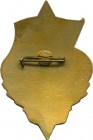 Нагрудный знак ТОВВМУ им.С.О.Макарова 1950-1980гг. 