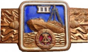 Нагрудный знак ВМФ III класс 