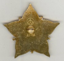 Нагрудный знак 50 лет Всеукраинской чрезвычайной комиссии 