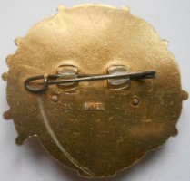 Нагрудный знак За налет 500 тыс. км. ГВФ 
