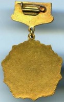 Нагрудный знак Чемпион 11 Спартакиады Ленинабадская обл, штанга 