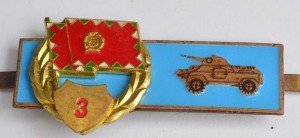 Нагрудный знак Классность водителя БТР 3 класса для военнослужащих срочной службы 