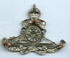 Нагрудный знак 3-ий Мидлсекский Королевский Артиллерийский Добровольческий гарнизон 
