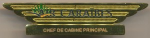 Нагрудный знак Air Caraibes Airlines, бортпроводник 
