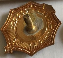 Нагрудный знак Первенство Ленинграда 3 место 1954 год, толкание ядра 