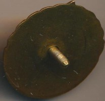 Нагрудный знак Третий разряд, лыжи 