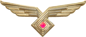Нагрудный знак Общий знак ВВС, золотистый 