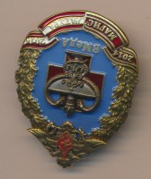 Нагрудный знак ВМедА магистратура  