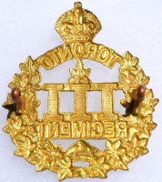 Нагрудный знак 3ий батальон (Торонтскоий полка) Канадских экспедиционных сил 