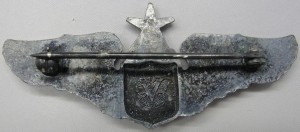 Нагрудный знак Старший пилот, мини 