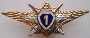 Нагрудный знак Офицер, специалист ВС РФ 1 класса 