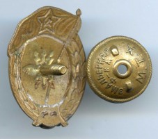 Нагрудный знак Нормальное военное училище связи 1951 