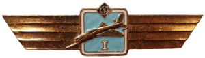 Нагрудный знак Пилот 1 класса 