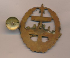 Нагрудный знак Адмирал Исаченков  