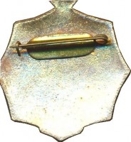 Нагрудный знак Чемпион, штанга 