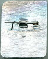 Нагрудный знак 1 разряд, борьба 