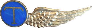 Нагрудный знак Телеграфист, бортовой 