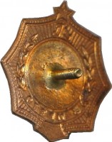 Нагрудный знак Первенство Ленинграда. 3 место, метание диска 