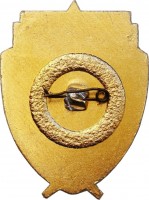 Нагрудный знак 25 лет атаке под Кущевской, 1942-1967 