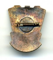 Нагрудный знак Участнику уборки урожая на целине 1958 ЦК ВЛКСМ 