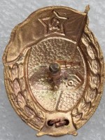 Нагрудный знак Танковое нормальное училище 1950 