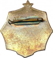 Нагрудный знак Чемпион, Ленинград, прыжки с трамплина 