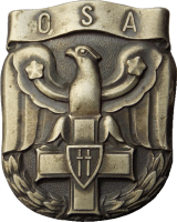 Знак Офицерская артиллерийская школа