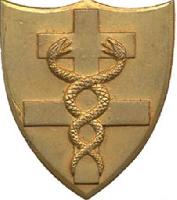 Знак Медицинская служба, Свободная Франция