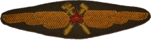 Знак Авиатехник для генеральского состава Знак Авиатехник для генеральского состава