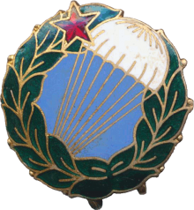 Знак Ecellent parachutist