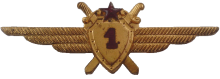 Знак Летчик 1 класса