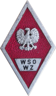 Знак Высшая офицерская школа Мотострелковых войск