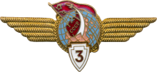 Знак Pilot cosmonaut 3rd class