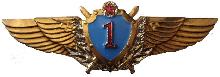 Знак Летчик 1 класса