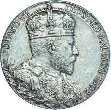 Знак На коронацию Эдуарда VII и королевы Александры, 19 августа 1902 года