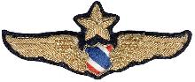 Знак Senior pilot