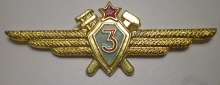 Знак Technician 3rd class Знак Technician 3rd class