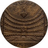 Нагрудный знак 200 лет Большому Театру. 1776-1976 