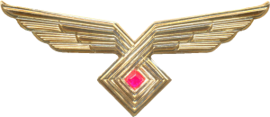 Badge Common badge, gold 