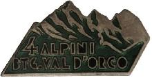 Знак 4-ый альпийский батальон