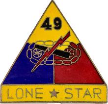 Знак 49th Armored Division
