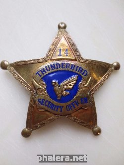 Знак Thunderbird security officer