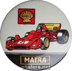 Нагрудный знак SHELL MATRA 